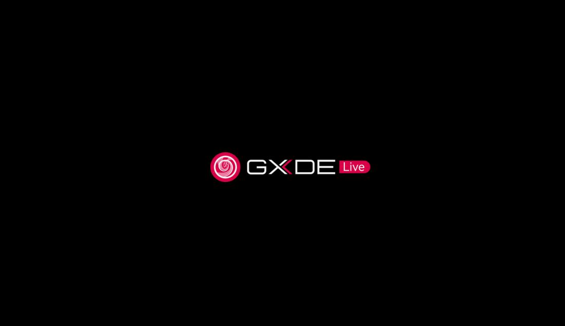 GXDE Live 开机页面